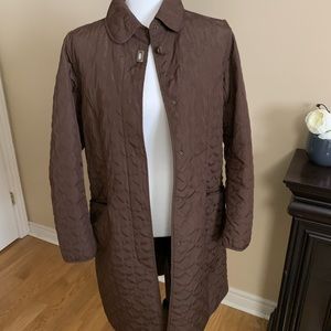 Light weight spring coat- quilted- great condition